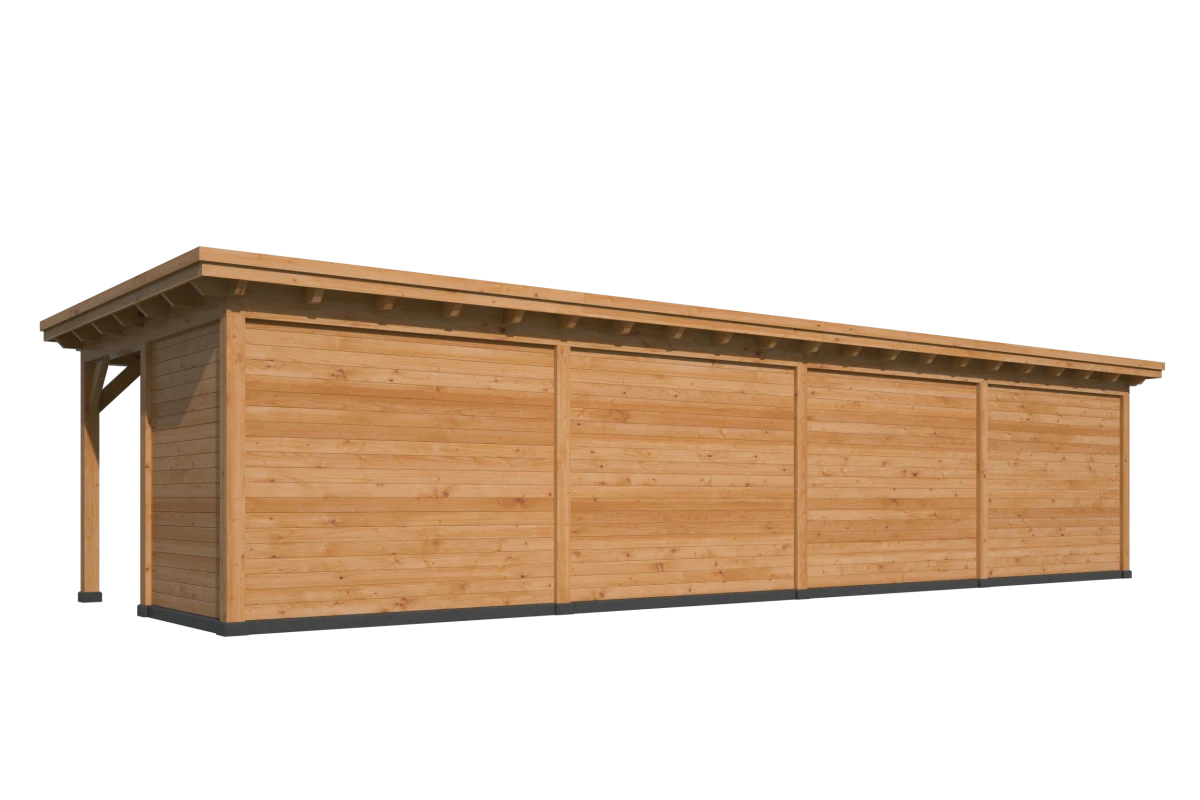 Platdak Odense XXL Samenstelling 12 Red Class Wood
