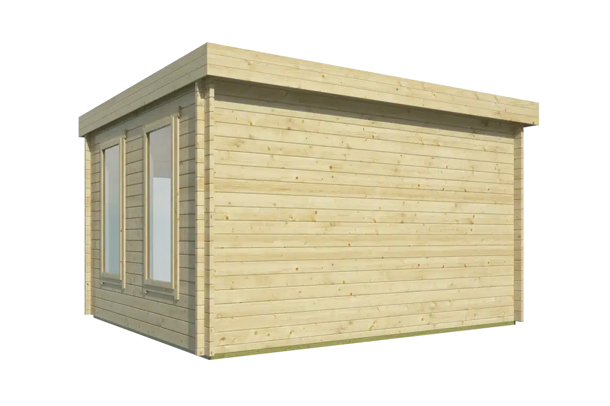Blokhut – Tuinhuis Bruce | 40 mm | vuren Red Class Wood geïmpregneerd