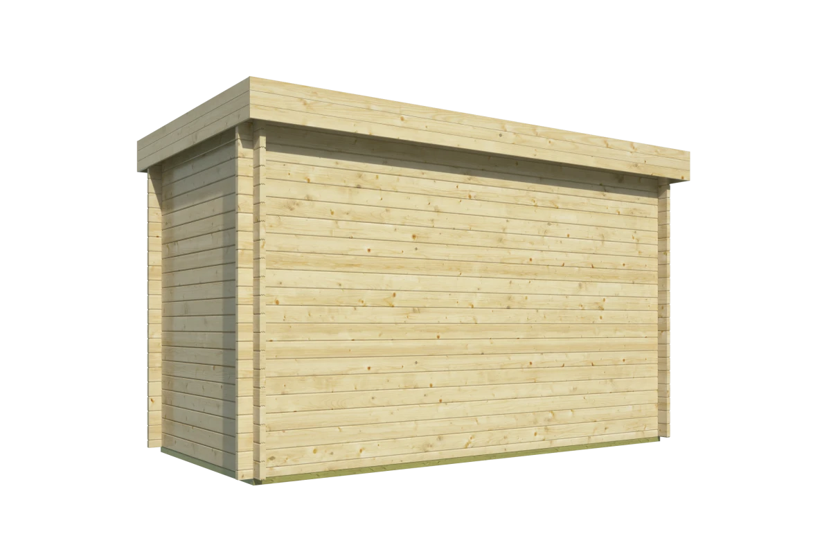 Blokhut – Tuinhuis Harriot | 40 mm | onbehandeld