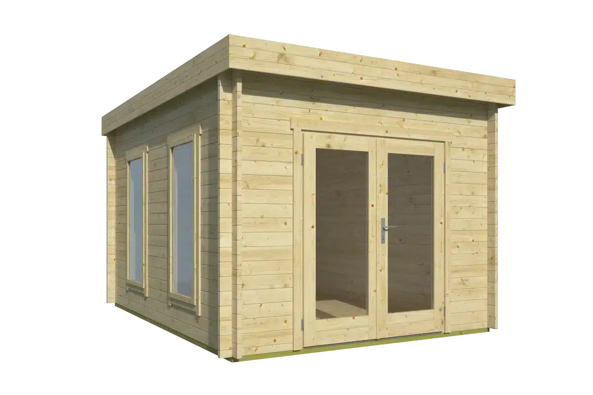 Blokhut – Tuinhuis Kerry | 40 mm | onbehandeld