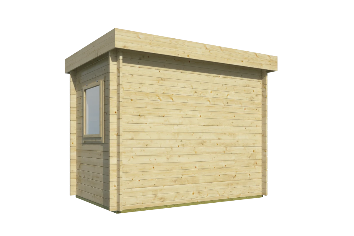 Blokhut – Tuinhuis Lucy | 40 mm | vuren Red Class Wood geïmpregneerd