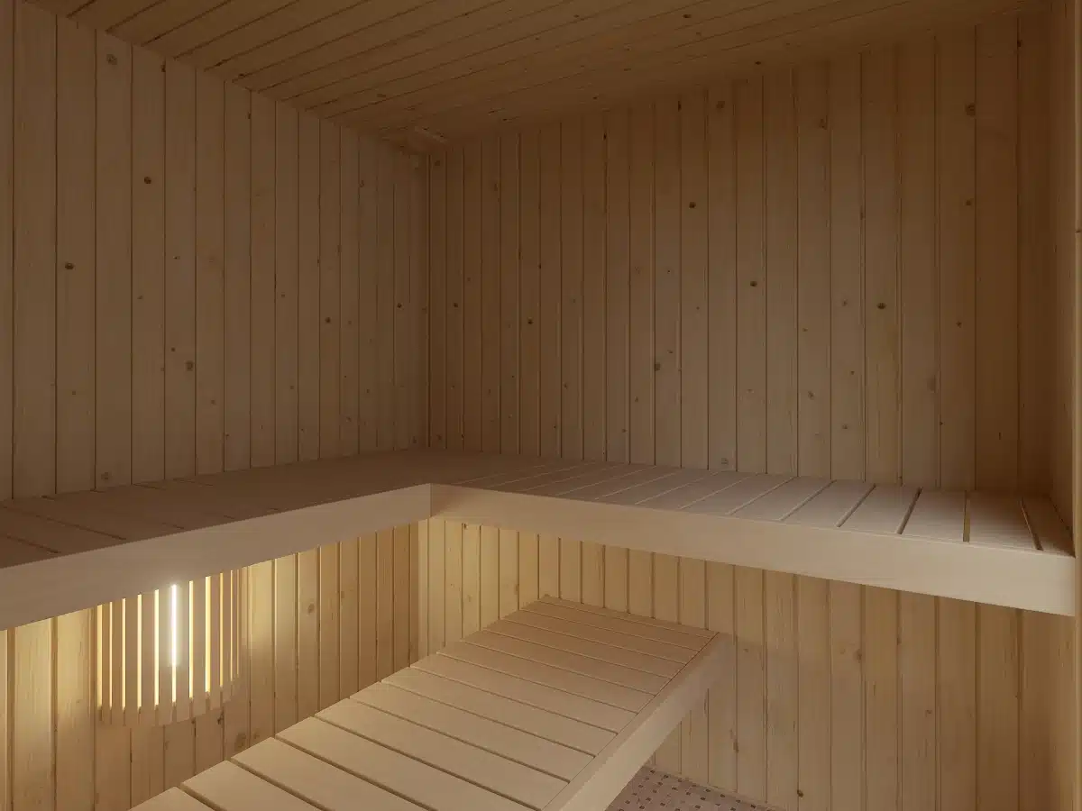 Sauna cabine Lillby L | onbehandeld
