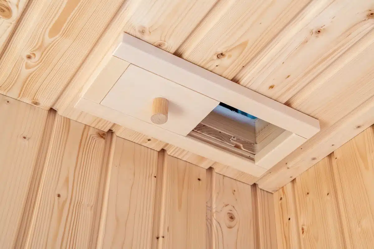 Sauna cabine Lillby L | onbehandeld
