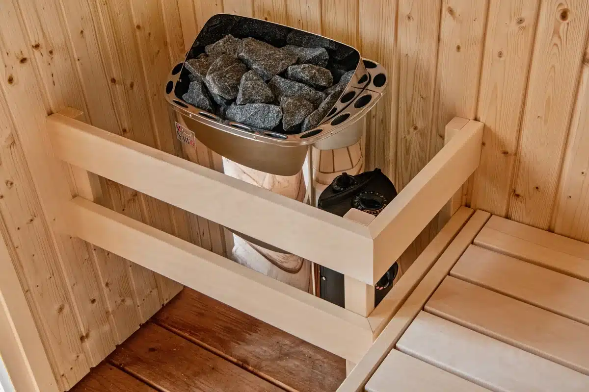 Sauna cabine Lillby L | onbehandeld