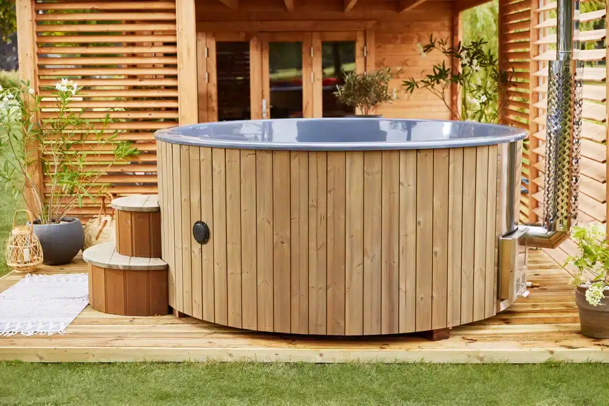 Hottub deluxe ø200 cm Thermowood