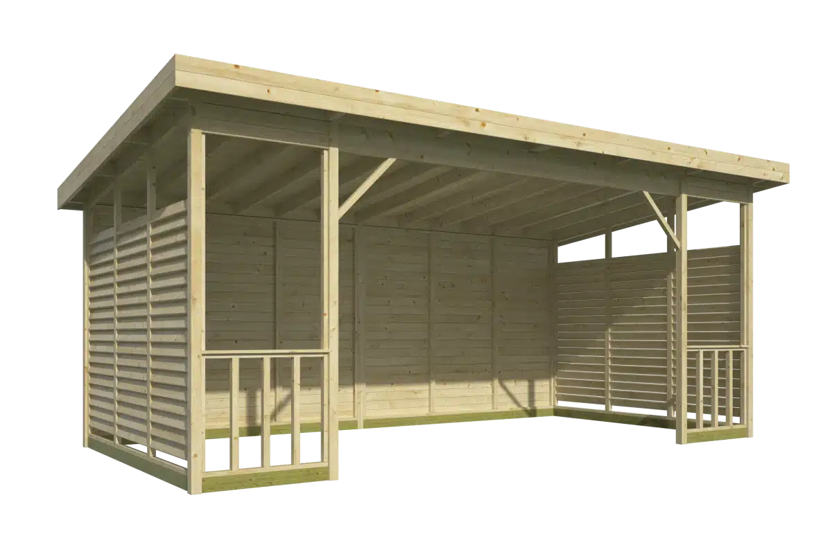 Paviljoen Kristina | geel geïmpregneerd