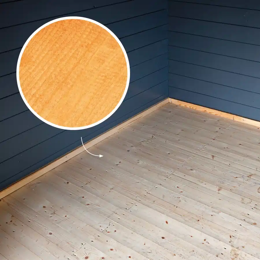 Vloerpakket | 18 mm | vuren | Red Class Wood geïmpregneerd 250 cm