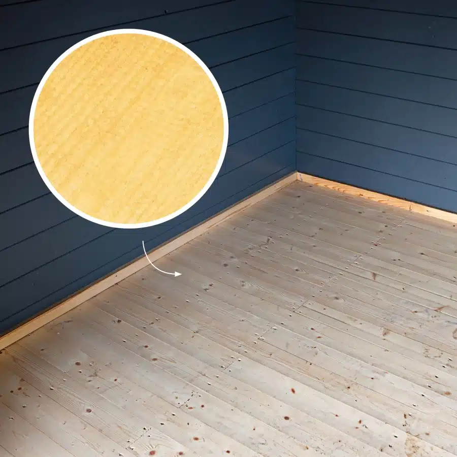 Vloerpakket | 18 mm | vuren | geel geïmpregneerd 250 cm