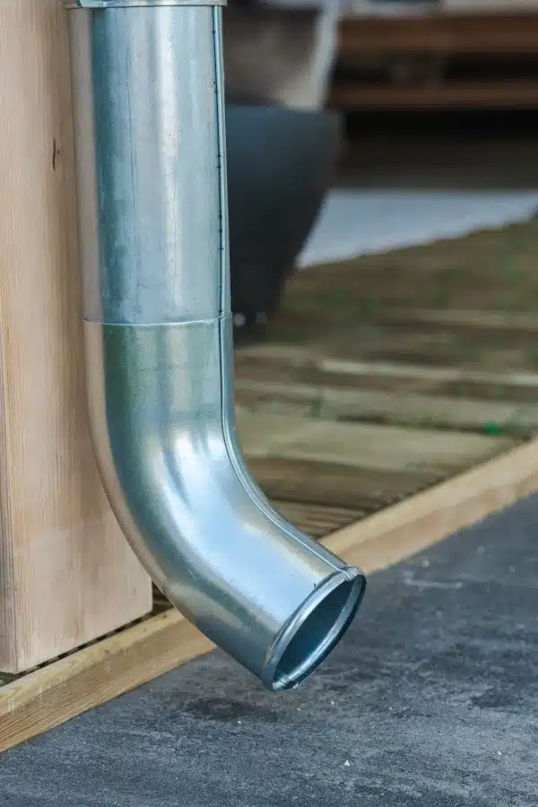 Uitbreidingset goot vuurverzinkt – 125 mm – 2 zijden 300 cm